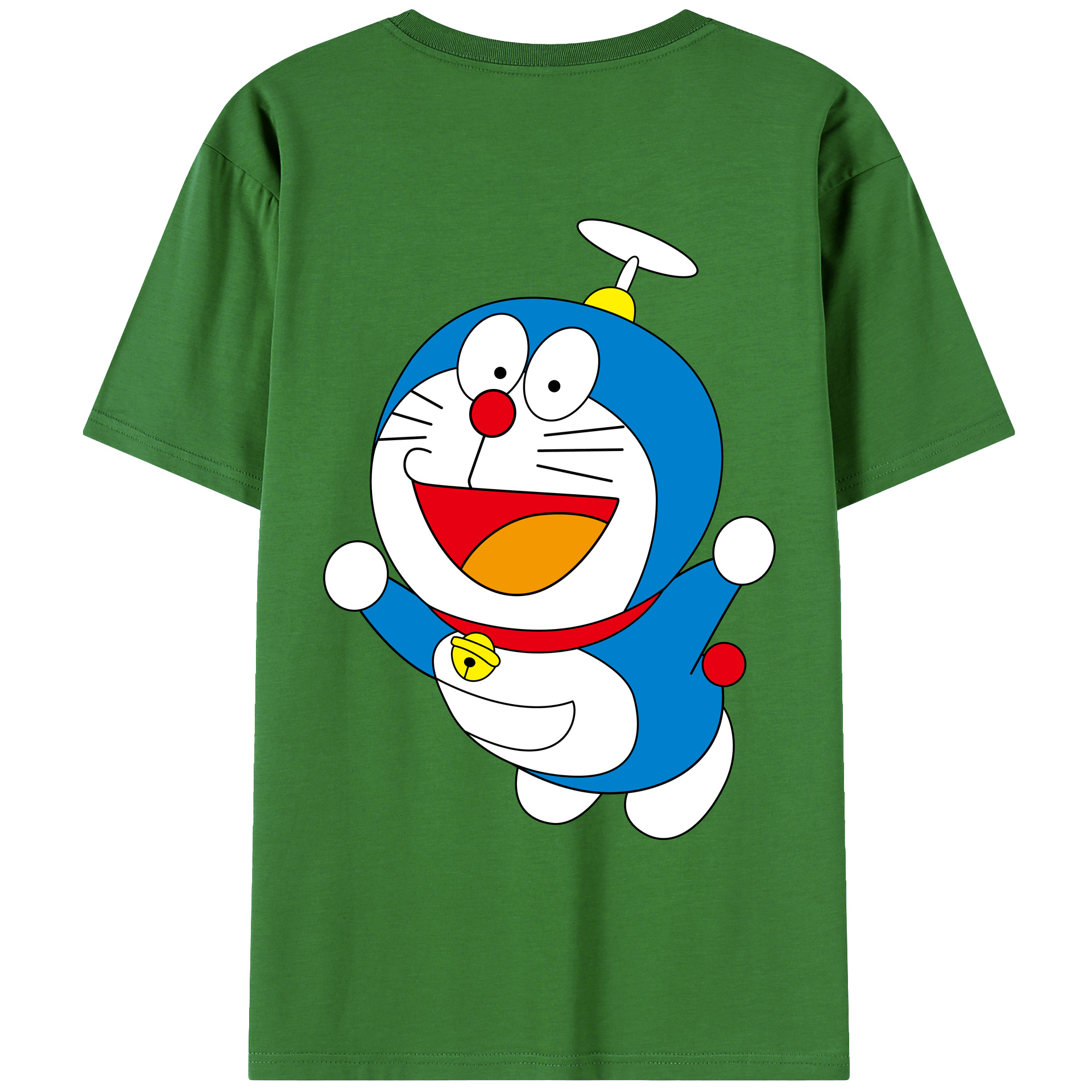 （画像用） ドラえもん Doraemon レディース半袖Tシャツ(バックプリント)
